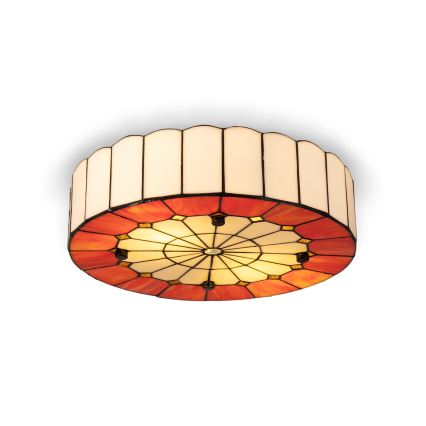 BRILAGI - Tiffany lampada da soffitto in vetro colorato SIENNA 2xE27/60W/230V Ø 40 cm