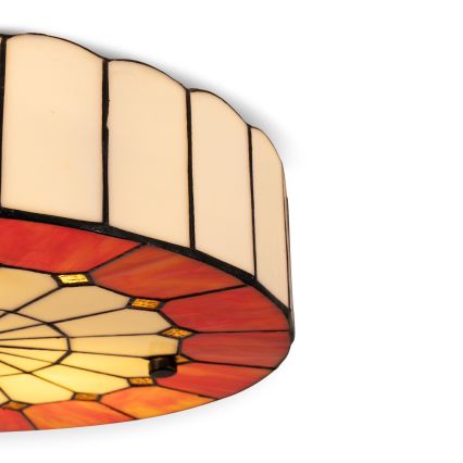BRILAGI - Tiffany lampada da soffitto in vetro colorato SIENNA 2xE27/60W/230V Ø 40 cm