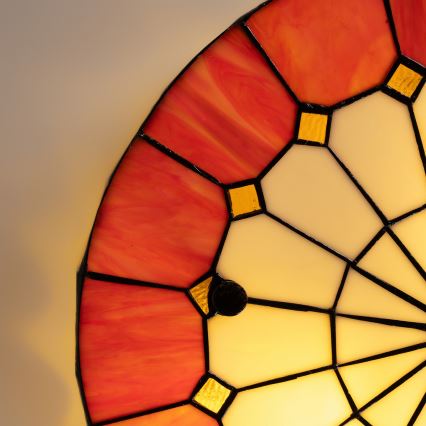 BRILAGI - Tiffany lampada da soffitto in vetro colorato SIENNA 2xE27/60W/230V Ø 40 cm