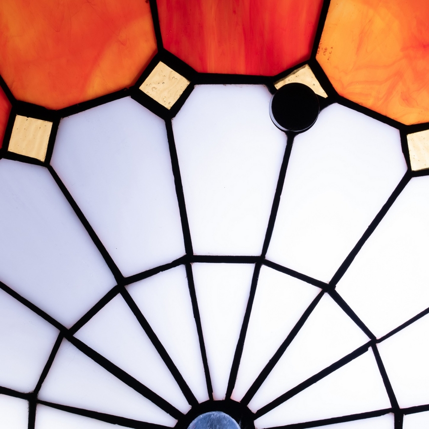 BRILAGI - Tiffany lampada da soffitto in vetro colorato SIENNA 2xE27/60W/230V Ø 40 cm