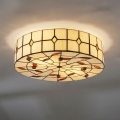 BRILAGI - Tiffany plafoniera a vetri colorati FOLIA 2xE27/60W/230V Ø 40 cm