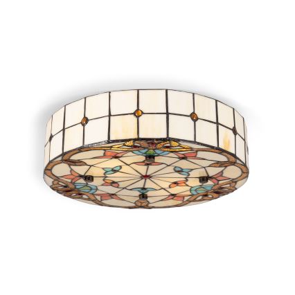 BRILAGI - Tiffany plafoniera a vetri colorati MIRABELLA 2xE27/60W/230V Ø 40 cm