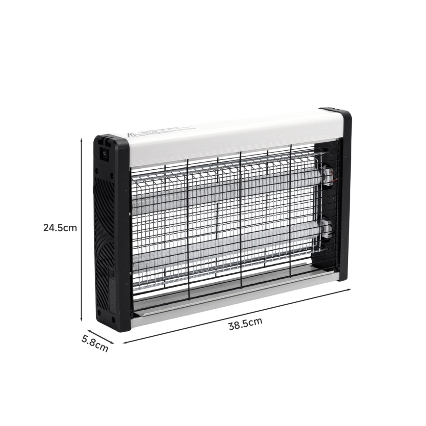 Brilagi - Trappola elettrica per insetti 2xUV/10W/230V 60 m2