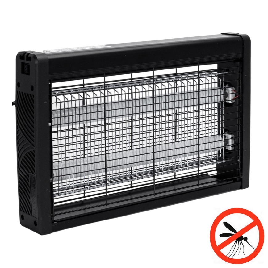 Brilagi - Trappola elettrica per insetti 2xUV/18W/230V, copre 100 m2