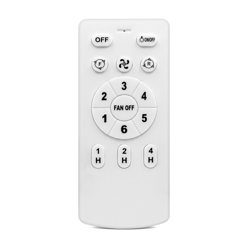 Brilagi - Ventilatore da soffitto 4xE27/40W/230V Ø 50 cm bambù + telecomando