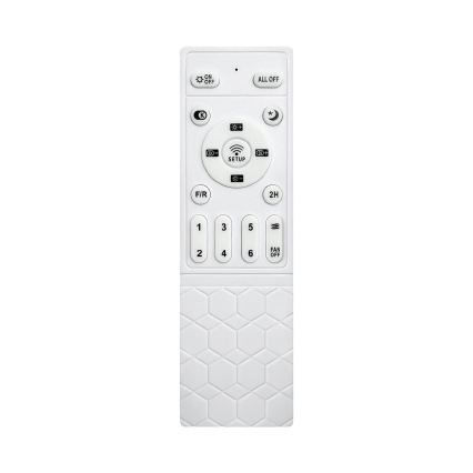 Brilagi - Ventilatore da soffitto a LED dimmerabile LED/32W/230V 95 cm nero/marrone + telecomando