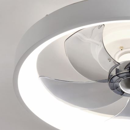 Brilagi - Ventilatore da soffitto LED dimmerabile LED/34W/230V 3000-6500K Ø 50 cm bianco + telecomando