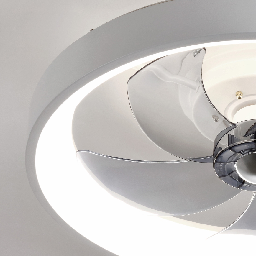 Brilagi - Ventilatore da soffitto LED dimmerabile LED/34W/230V 3000-6500K Ø 50 cm bianco + telecomando