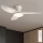 Brilagi - Ventilatore da soffitto dimmerabile a LED/30W/230V 3000-6500K bianco + telecomando