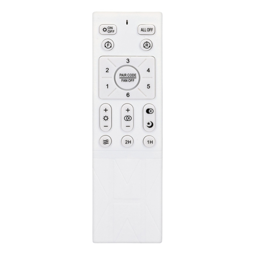 Brilagi - Ventilatore da soffitto dimmerabile a LED/30W/230V 3000-6500K bianco + telecomando