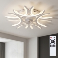 Brilagi - Ventilatore da soffitto dimmerabile con LED/70W/230V diam. 76 cm bianco + telecomando