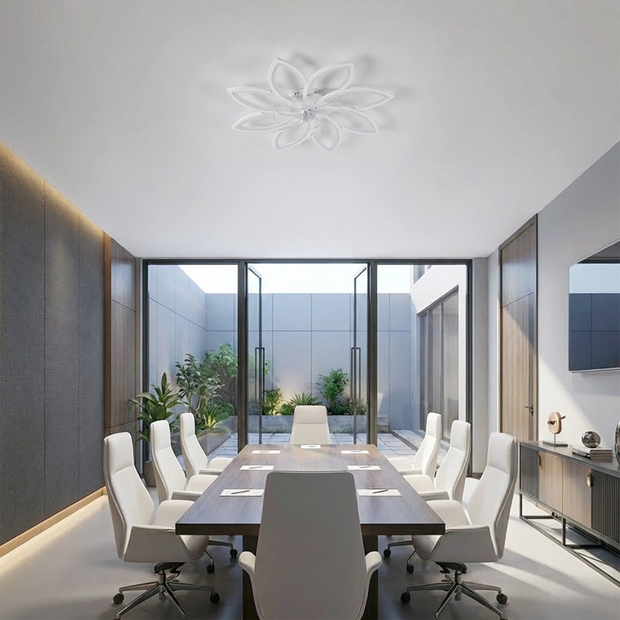 Brilagi - Ventilatore da soffitto dimmerabile a LED LED/43W/230V 3000-6500K Ø 90 cm bianco + telecomando
