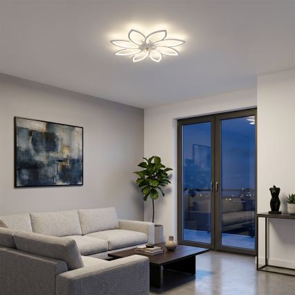 Brilagi - Ventilatore da soffitto dimmerabile a LED LED/43W/230V 3000-6500K Ø 90 cm bianco + telecomando