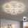 Brilagi - Ventilatore da soffitto LED dimmerabile, 38 W/230 V, 3000-6500 K, diam. 76 cm, bianco + telecomando