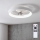 Brilagi - Ventilatore da soffitto LED dimmerabile LED/34W/230V 3000-6500K Ø 50 cm bianco + telecomando