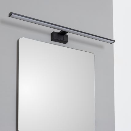 Brilagi - VESTRA Lampada a LED 3 in 1 per specchio da bagno, 15 W, 230 V, 80 cm, IP44, nera