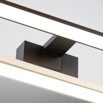 Brilagi - VESTRA Lampada a LED 3 in 1 per specchio da bagno, 15 W, 230 V, 80 cm, IP44, nera