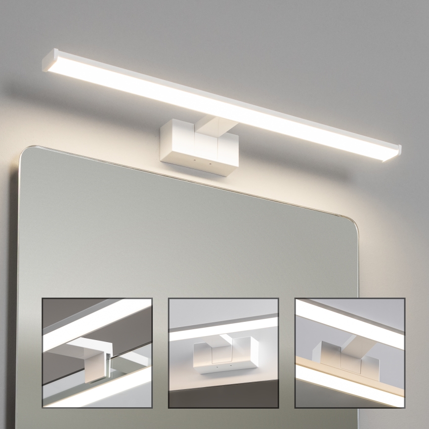 Brilagi - VESTRA Specchio da bagno con luce LED 3 in 1 LED/12W/230V 60 cm IP44 Bianco