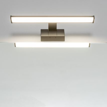 Brilagi - Specchio da bagno con luce LED 3 in 1 VESTRA, 8 W/230 V, 40 cm, IP44, nero