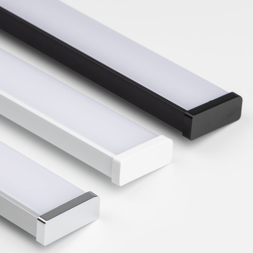 Brilagi - Specchio da bagno con luce LED 3 in 1 VESTRA, 8 W/230 V, 40 cm, IP44, nero