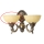 Brilagi - Vetro di ricambio per lampada da parete CLASSIC E14 Ø 16 cm beige
