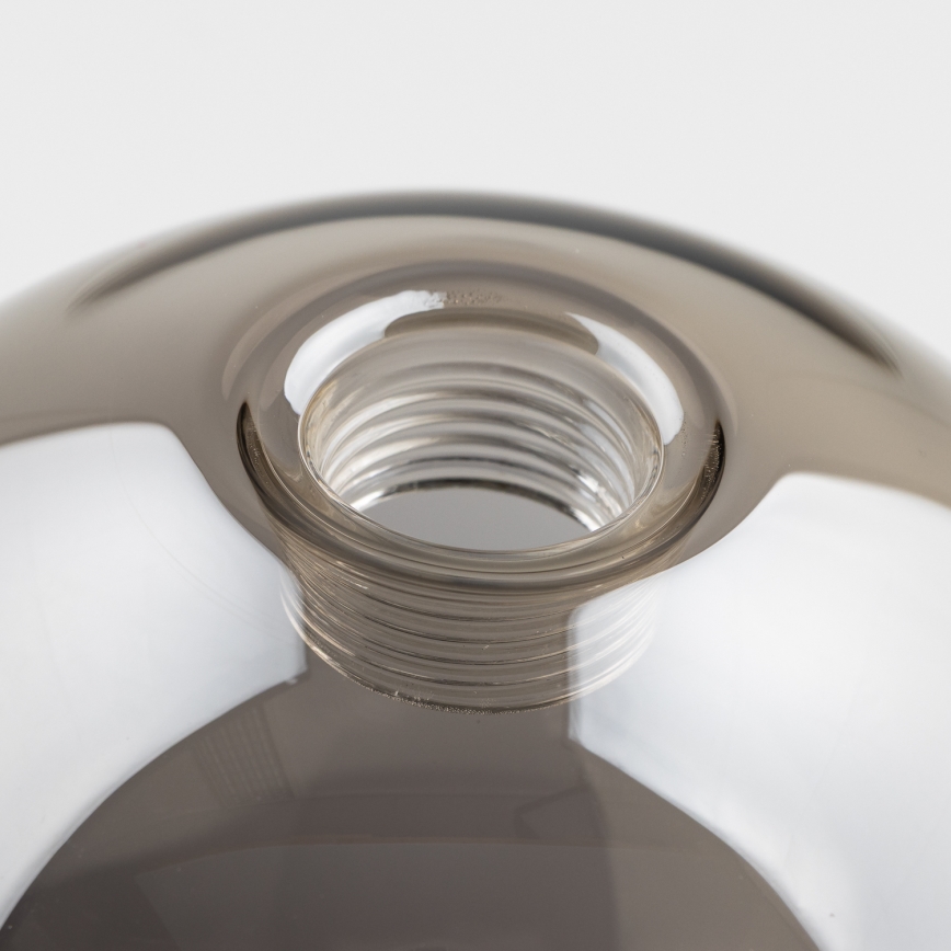 Brilagi - Vetro di ricambio per lampadario, applique e lampada MISTEL, MILLA diametro 10 cm fumé