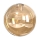 Brilagi - Vetro di ricambio per lampadario, applique e lampada MISTEL, MILLA diametro 8 cm oro