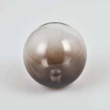 Brilagi - Vetro di ricambio per lampadario, applique e lampada MISTEL, MILLA Ø 10 cm marrone fumé