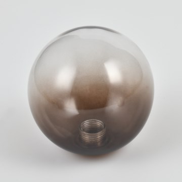Brilagi - Vetro di ricambio per lampadario, applique e lampada MISTEL, MILLA Ø 12 cm marrone fumé