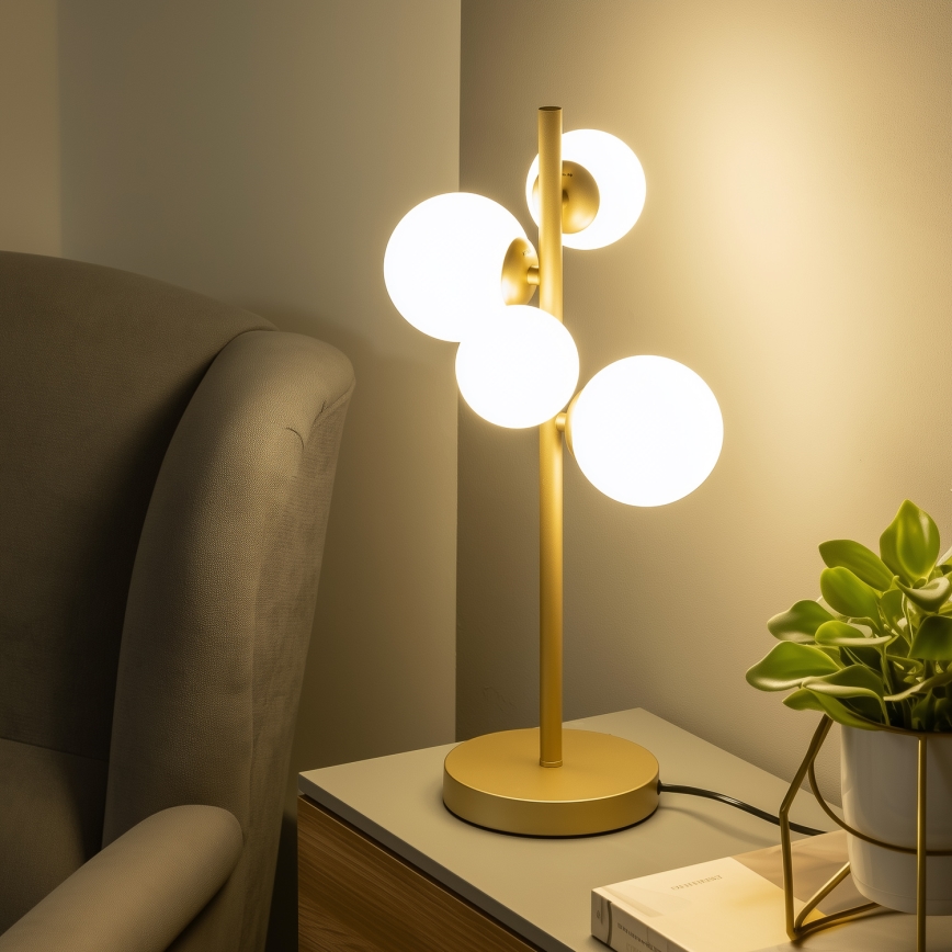 BRILAGI - Ricambio in vetro per lampadario, applique e lampada MISTEL, MILLA Ø 15 cm, bianco