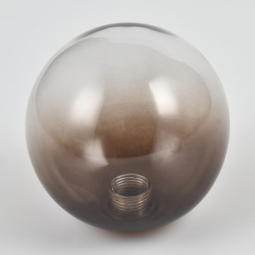 Brilagi - Vetro di ricambio per lampadario, applique e lampada MISTEL, MILLA Ø 15 cm marrone fumé