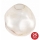 Brilagi - Vetro di ricambio per lampadario, applique e plafoniera VULCANO E27 Ø 25 cm, fumé beige