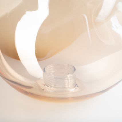 BRILAGI - Vetro di ricambio per lampadario, applique e plafoniera LAVA/VULCANO G9 Ø 15 cm fumé/beige