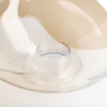 BRILAGI - Vetro di ricambio per lampadario, applique e plafoniera LAVA/VULCANO G9 Ø 15 cm beige fumé