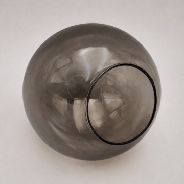 Brilagi - Vetro di ricambio per lampadario e lampada MALIVA E14 Ø 13 cm fumé