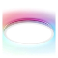 Brilagi - VIBE Lampada da soffitto dimmerabile LED RGBW LED/24W/230V 3000-6500K Ø 26 cm bianco + telecomando