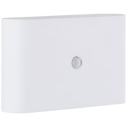 Brillante - LED Applique ricaricabili per esterni con sensore XINO LED/3W/5V 3600 mAh IP44 bianco