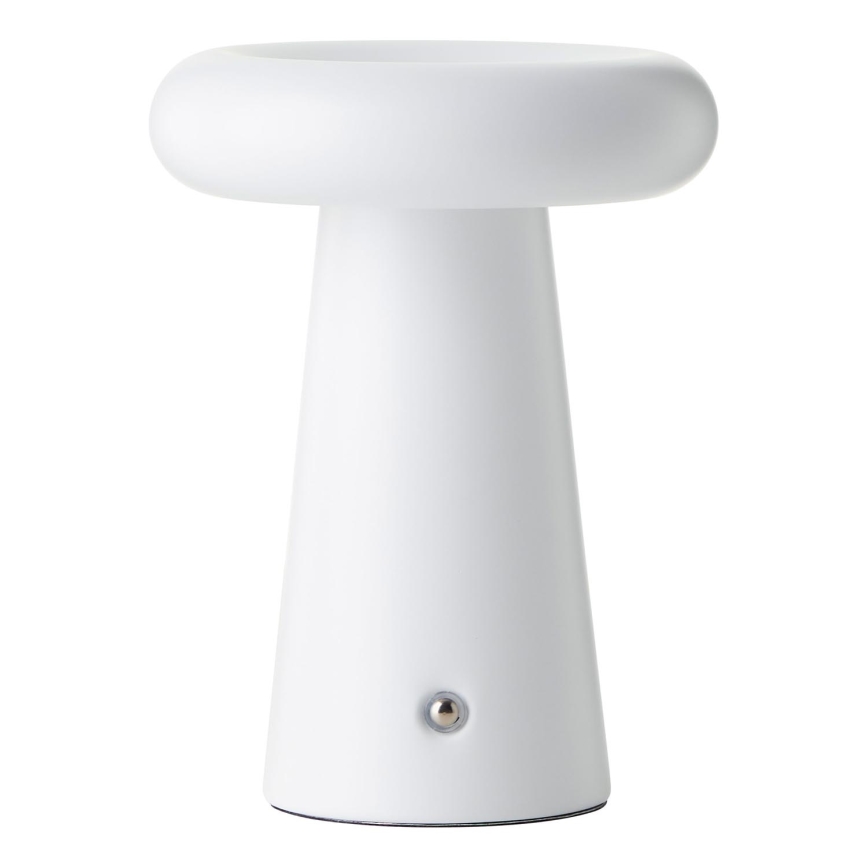 Brillante - Lampada da tavolo da esterno a LED Dimmerabile MUFFIN LED/3W/5V USB 2600 mAh IP44 bianco