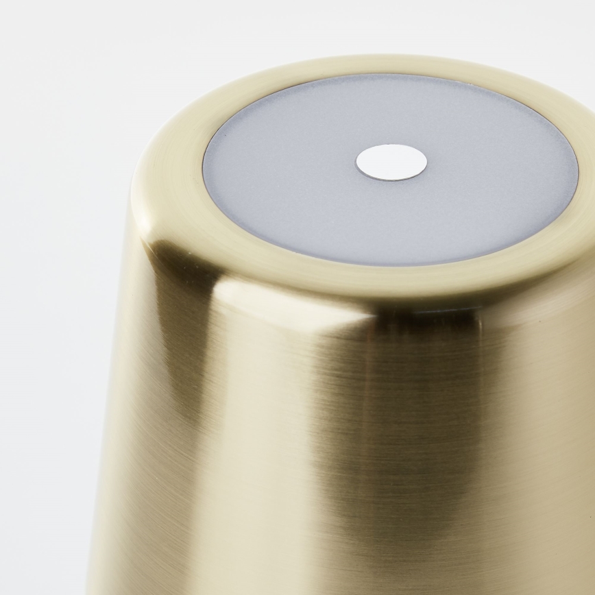 Brillante - Lampada LED touch dimmerabile per esterni XAANA LED/4W/5V 3000/4000/6500K IP44 oro