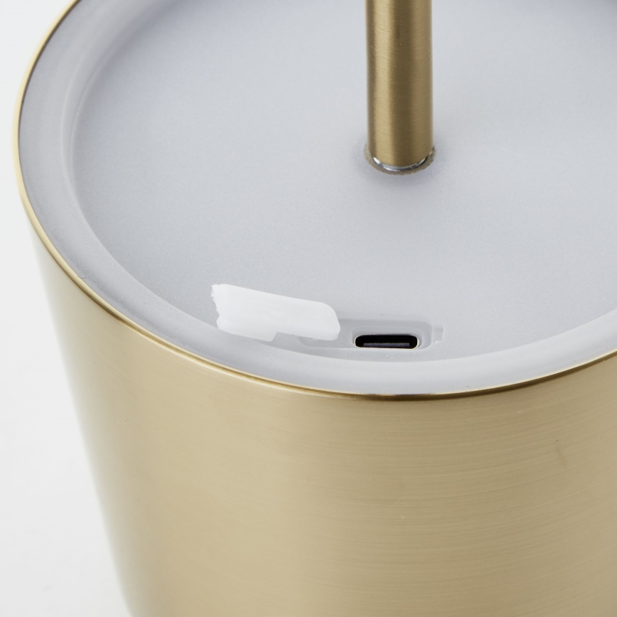 Brillante - Lampada LED touch dimmerabile per esterni XAANA LED/4W/5V 3000/4000/6500K IP44 oro