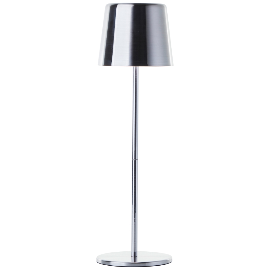 Brillante - Lampada LED dimmerabile touch per esterni XAANA LED/4W/5V 3000/4000/6500K 2600 mAh IP44 cromo lucido