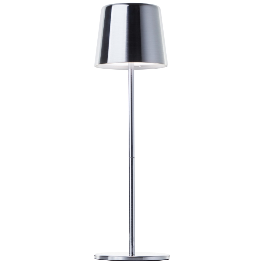 Brillante - Lampada LED dimmerabile touch per esterni XAANA LED/4W/5V 3000/4000/6500K 2600 mAh IP44 cromo lucido