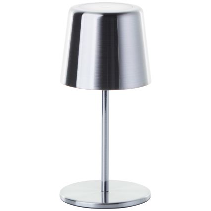 Brillante - Lampada LED dimmerabile touch per esterni XAANA LED/4W/5V 3000/4000/6500K 2600 mAh IP44 cromo lucido
