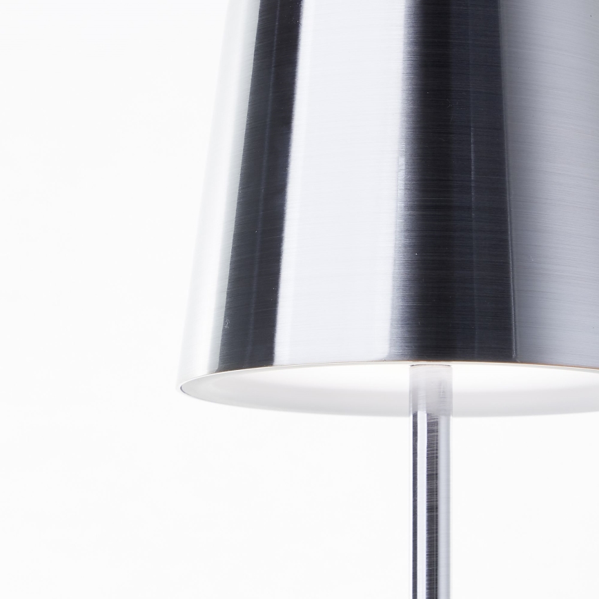 Brillante - Lampada LED dimmerabile touch per esterni XAANA LED/4W/5V 3000/4000/6500K 2600 mAh IP44 cromo lucido
