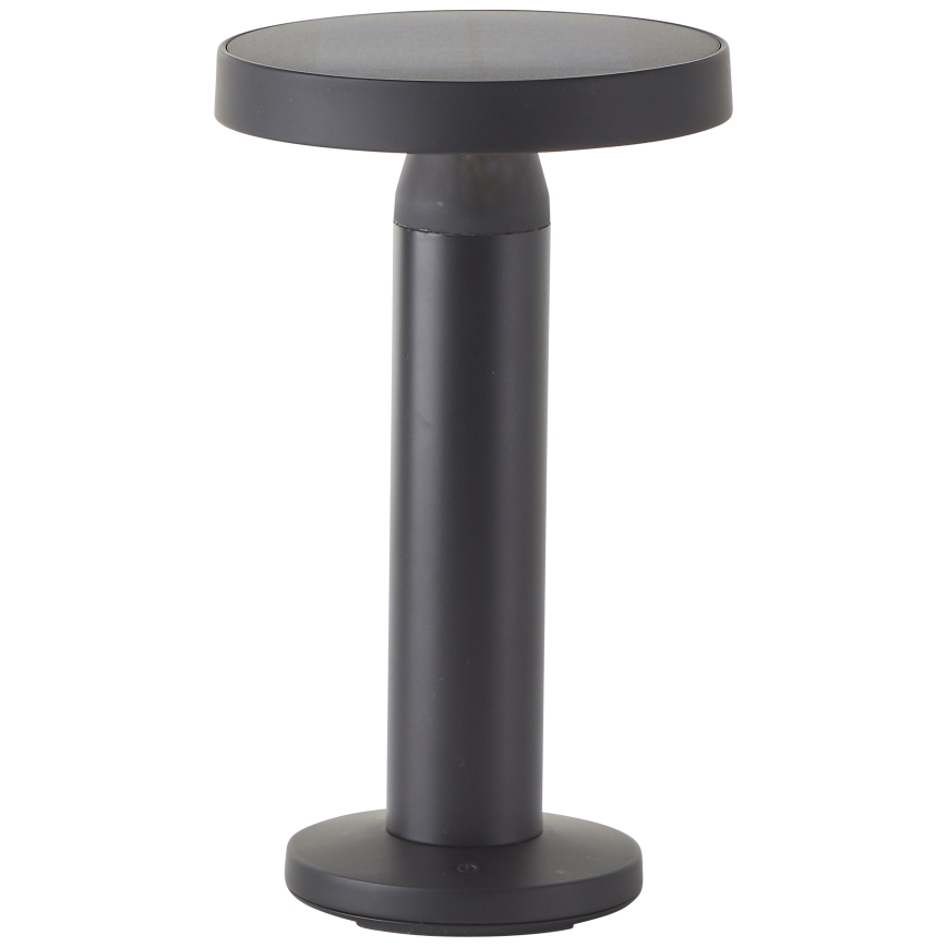 Brillante - LED Lampada solare touch dimmerabile MAGUA LED/2W/3,7V 2000 mAh IP44 nero