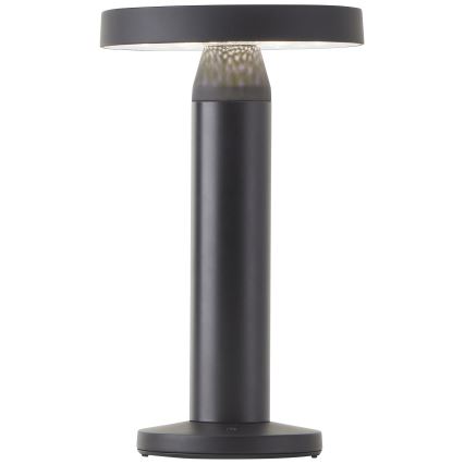 Brillante - LED Lampada solare touch dimmerabile MAGUA LED/2W/3,7V 2000 mAh IP44 nero