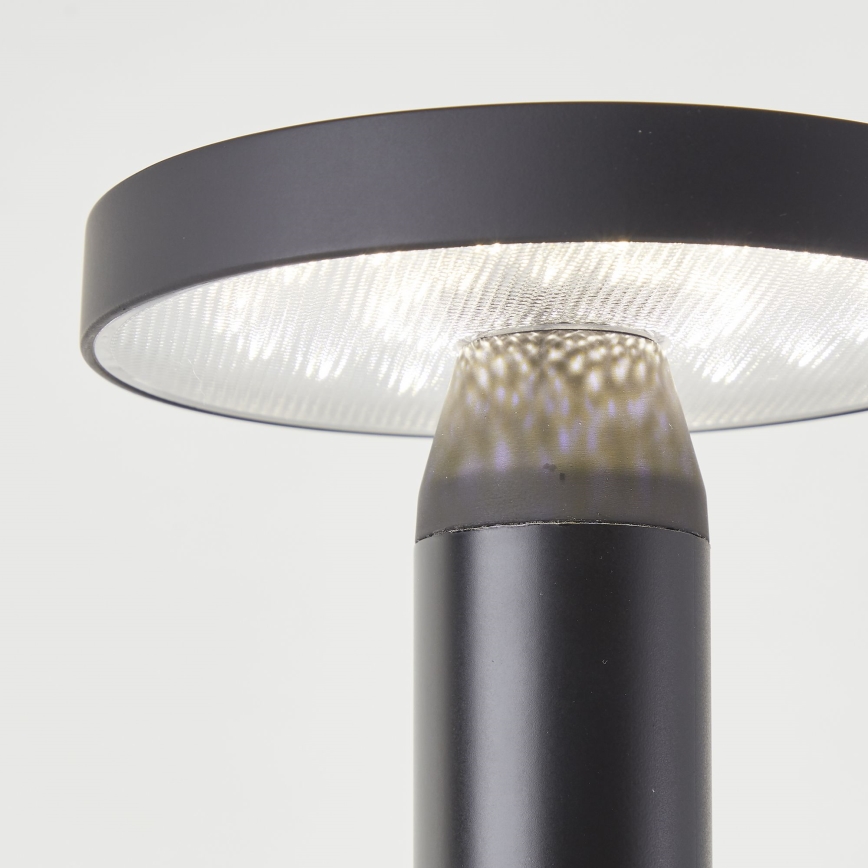 Brillante - LED Lampada solare touch dimmerabile MAGUA LED/2W/3,7V 2000 mAh IP44 nero