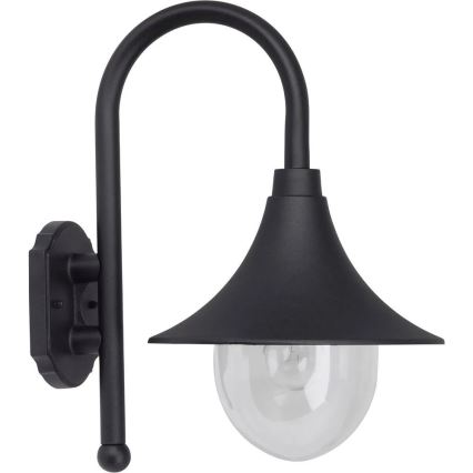 Brilliant - Applique da esterno BERNA 1xE27/60W/230V IP44 nero