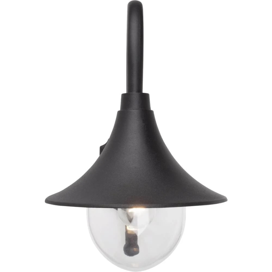 Brilliant - Applique da esterno BERNA 1xE27/60W/230V IP44 nero