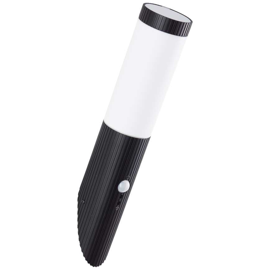 Brilliant - Applique da esterno con sensore KALEO 1xE27/10W/230V IP44 nero